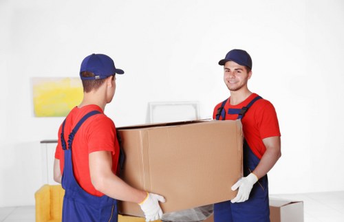 Preparing IT equipment and documents for office removals in Westkensington