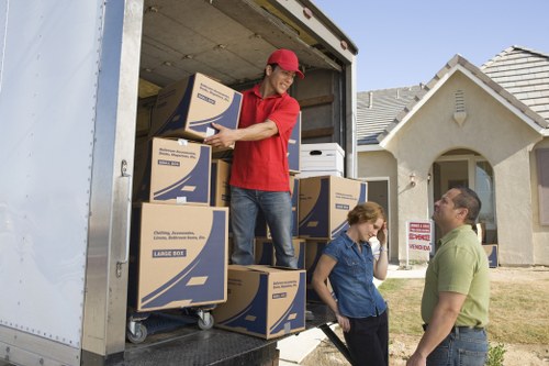 Office relocation support with a man and van in West Kensington