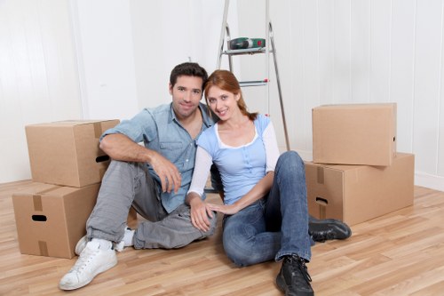 Westkensington student removals service with boxes and furniture
