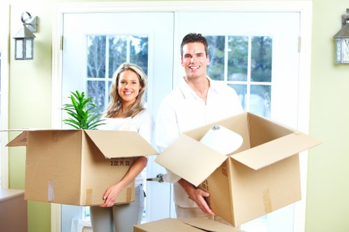 Settling into a new flat after moving in West Kensington