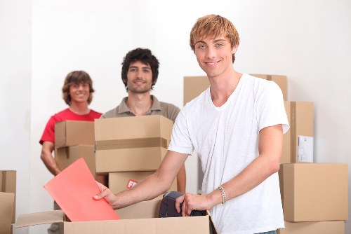 Furniture protection during a flat move in West Kensington